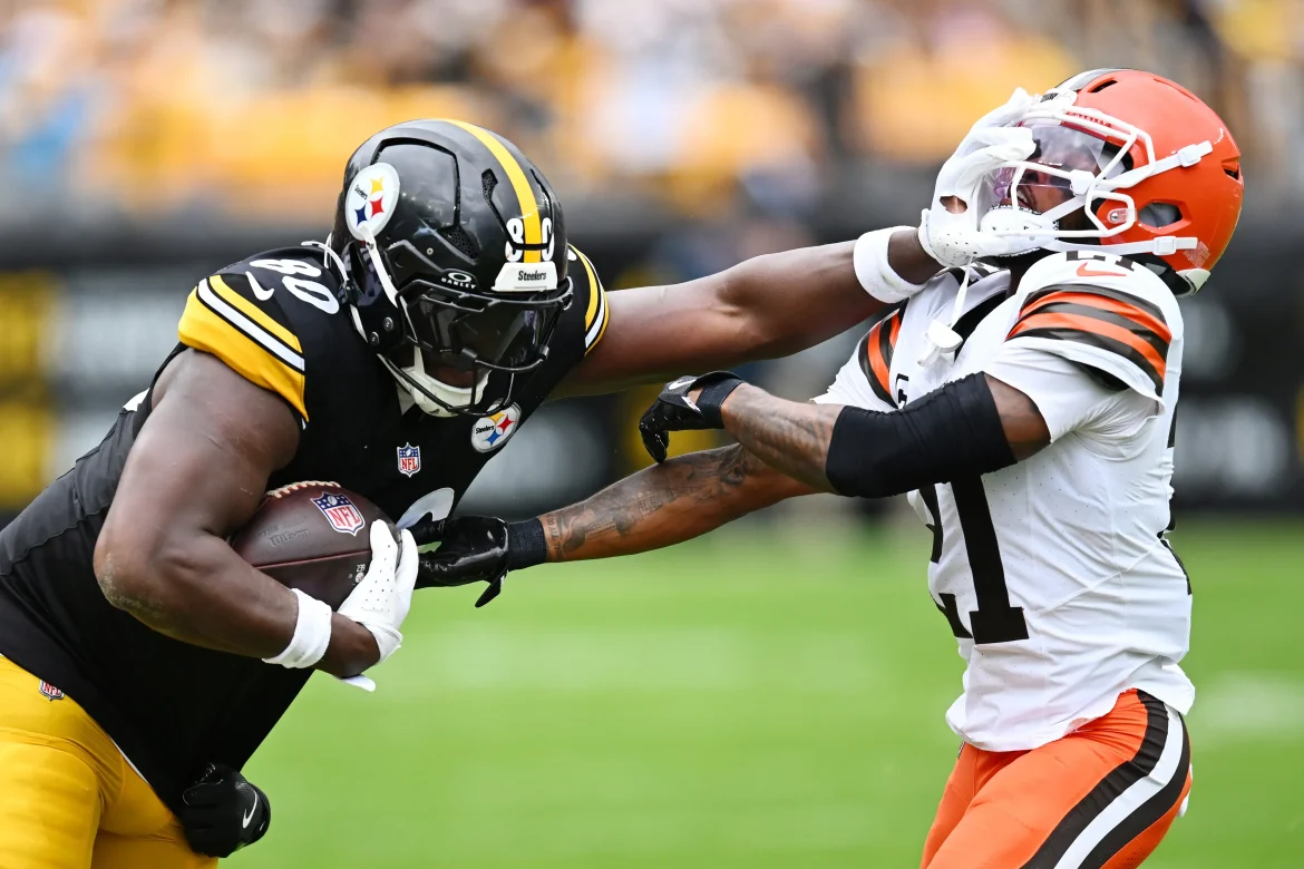 cleveland browns vs steelers match player stats